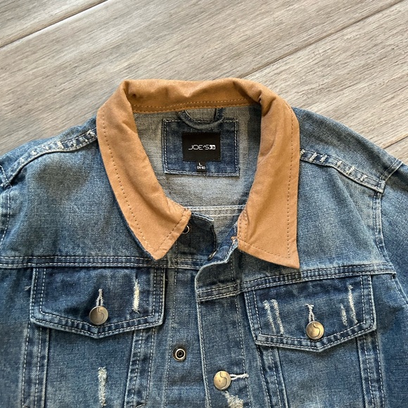 Joe Jeans Boys Distressed Jean Jacket - Picture 2 of 3